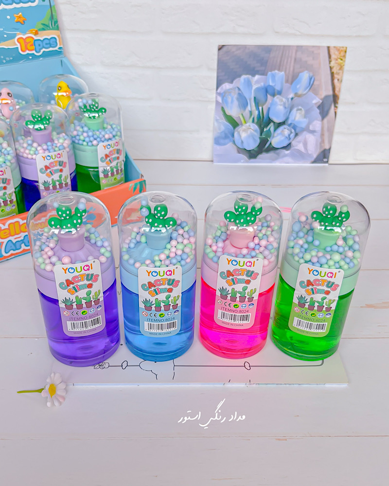 اسلایم دونه برفی کاکتوس