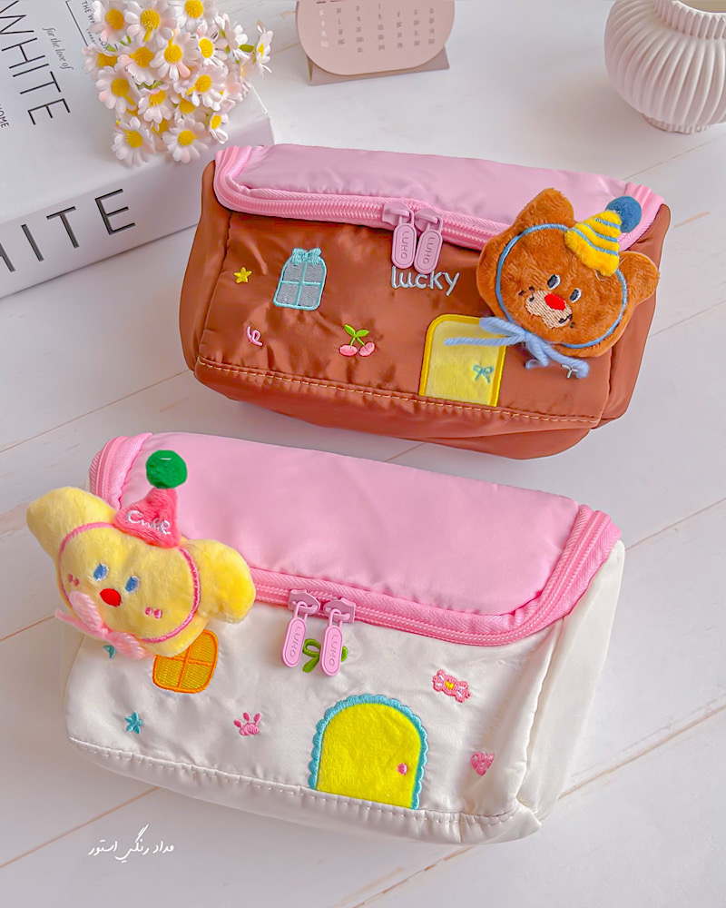 جامدادی پارچه ای عروسکی