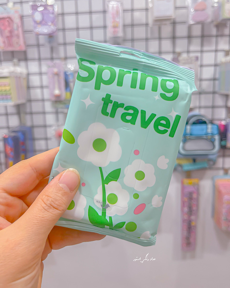 دستمال مرطوب گل