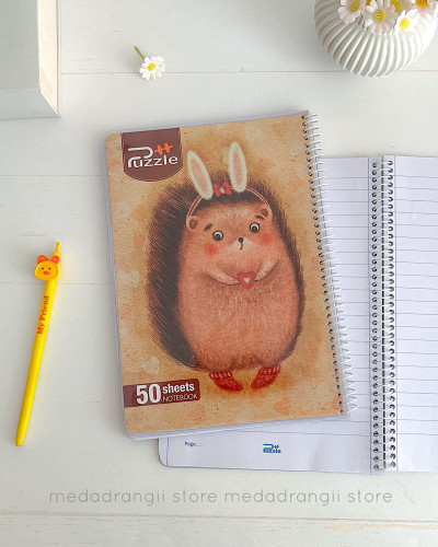 دفتر مجلد ۵۰ برگ پازل